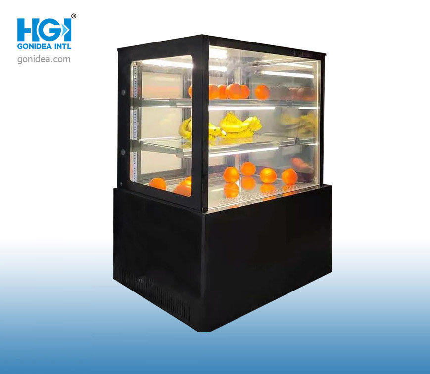 260L 900mm Commercial Cake Display Showcase Fridge R134a Low Noise