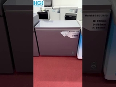 HGI Defrost Fast Cool 200L Chest Freezer Pintu Terbuka Atas Pintu Freezer Besar Kecil