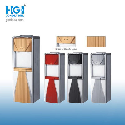 3 Ketuk Dispenser Air Panas Dingin Hangat Stainless Steel Dengan Kabinet Penyimpanan
