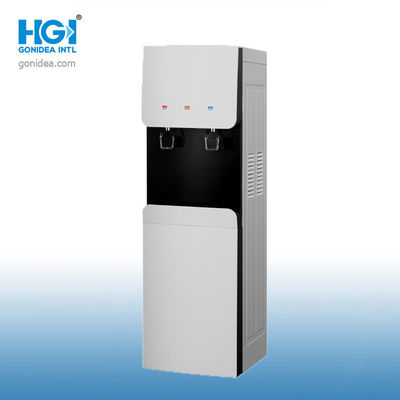 Floor Standing Hot Cold Water Dispenser Beban Bawah Stainless Steel Untuk Rumah