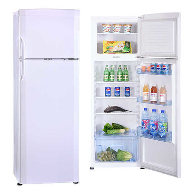 Double Door Top Freezer Cooler Refrigerator 370L Kapasitas Besar Bcd-370