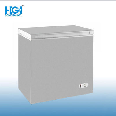 Komersial Top Open Freezer Single Glass Door Chest Freezer 212L Model Bd/Bc-212qg