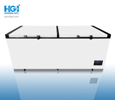Freezer Dada Pintu Ganda Komersial Kapasitas Besar 1100L Model: BD/BC-1100