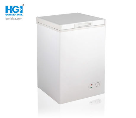 R600a Top Open Single Door Deep Freezer Ukuran Kecil Kompresor 108 Liter QD65Y