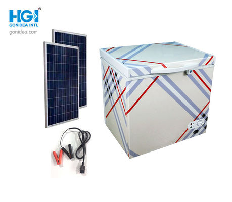 Mini Freezer Tenaga Surya Isi Ulang Luar Ruangan 70L 2.5 Cu Ft Chest Freezer