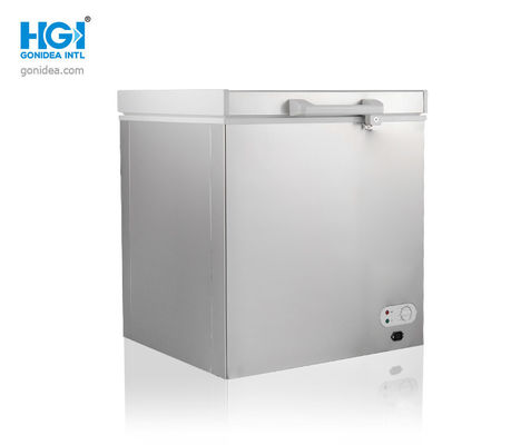 Pendinginan Cepat 150L Solar Power Freezer Chest 37.5kg R134a konservasi energi