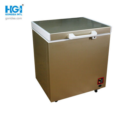 Gonidea 5.3cf Outdoor Commercial Solar Freezer 150 Liter CFC Gratis Dengan Lampu Led