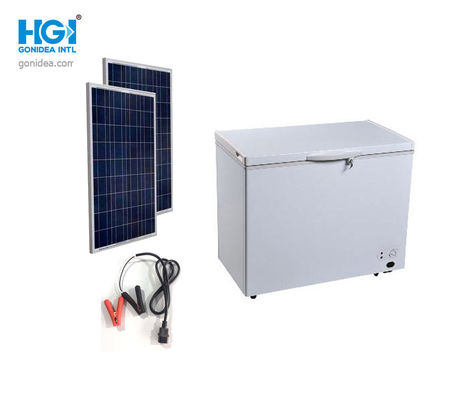 HGI DC 9.3 Cf Panel Solar Powered Chest Freezer 262 Liter Untuk Luar Ruangan Dan Rumah