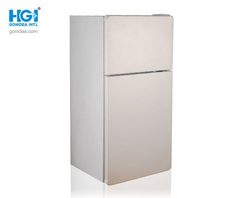 50Hz 70L Perak Mini Top Mounted Freezer Kulkas Antibakteri 2.5 Kaki Kubik