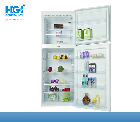 Gonidea W23.8in H72in Freezer Atas Kulkas Bawah Pendinginan Langsung Ukuran Besar 490L