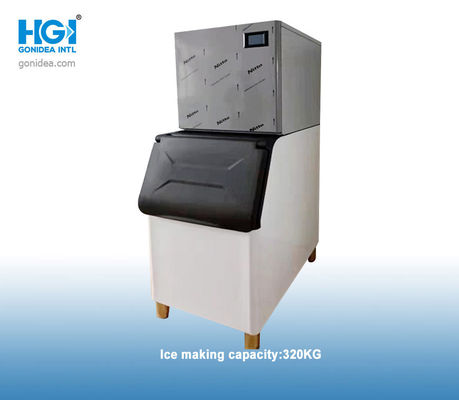 HGI 130L 320kg Persegi Pembuat Es Otomatis Tahan Lama Untuk Bar CCC CB