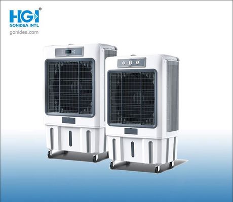 Kipas Air Pendingin Udara Evaporatif Industri 90L Lantai Berdiri