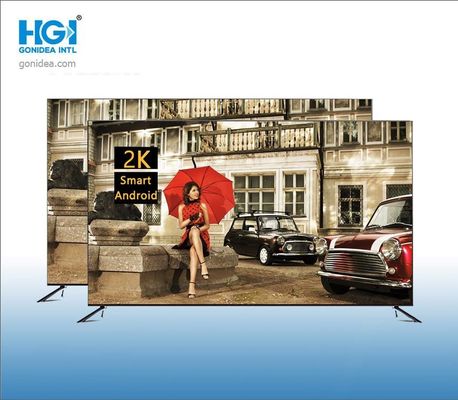 Blue Tooth LED TV Layar Datar 4K LED Smart TV 65 Inci