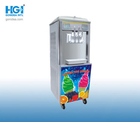 Mesin Freezer Es Krim Susu Komersial Stainless Steel